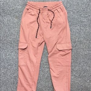Pink Cargo Pants